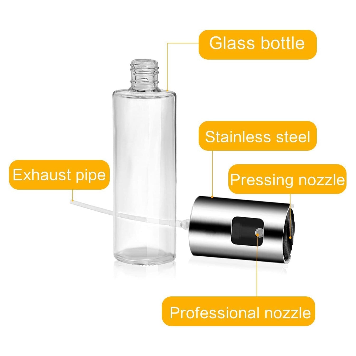 7126 Oil Sprayer Dispenser, Oil Versatile Glass Spray Bottle For Cooking & Multi Use Bottle DeoDap 7126 Oil Sprayer Dispenser, Oil Versatile Glass Spray Bottle For Cooking & Multi Use Bottle DeoDap